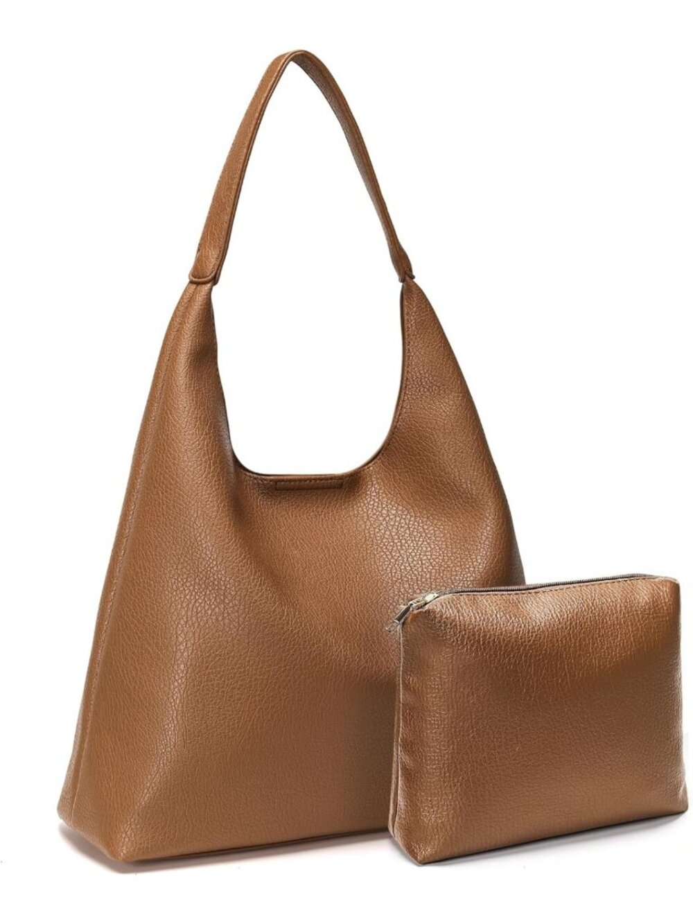 Stylish Soft Vegan Leather Hobo Bags for Women - Slouchy Tote Handbags for Work